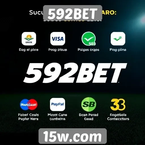 Métodos de pagamento aceitos pelo 592BET